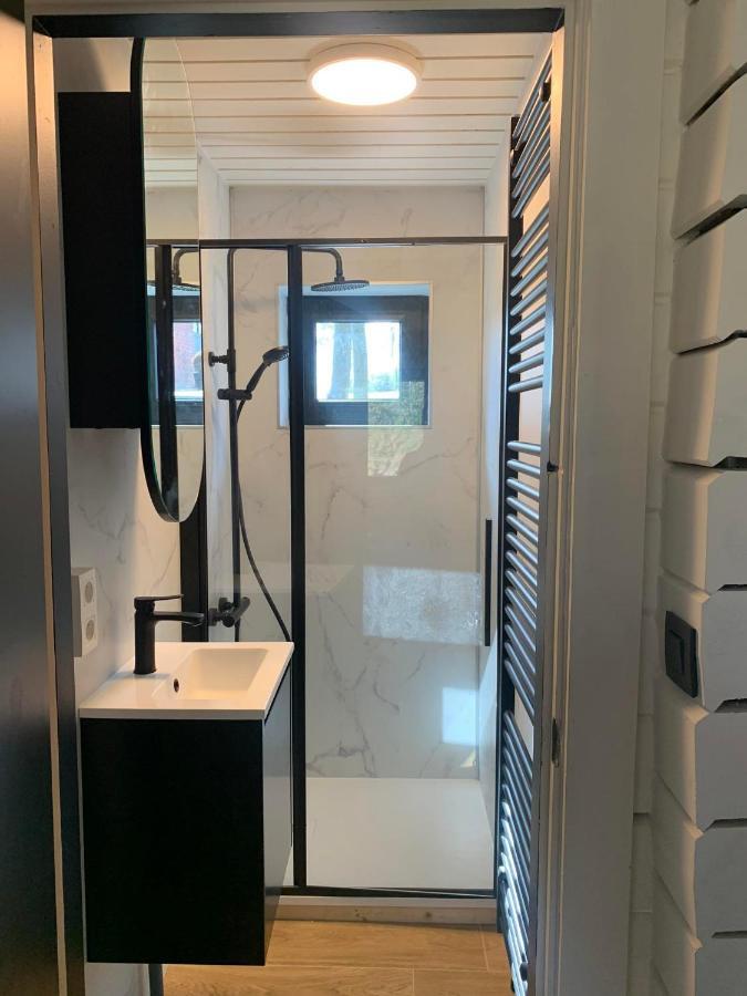 Gites Douillets : Chalet Sur Pilotis Houyet Dış mekan fotoğraf