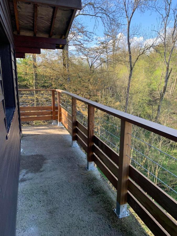 Gites Douillets : Chalet Sur Pilotis Houyet Dış mekan fotoğraf